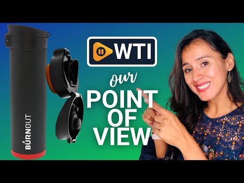 BURNOUT Temperature Regulating 16 oz. Smart Mug - New Pop Top Lid (Black) - WTI product video review