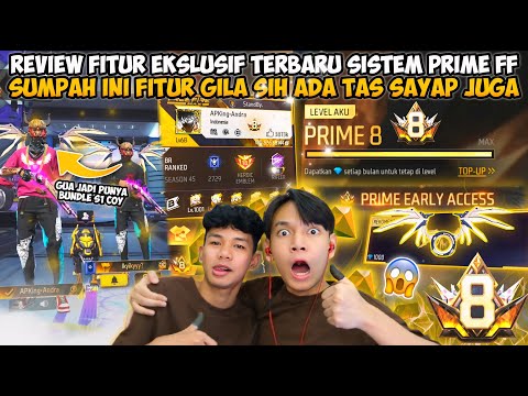 REVIEW FITUR BUAT SULTAN FF SISTEM PRIME! IKY NYOLONG GIFT TAS SAYAP AKUN GUA BIKIN EMOS AJA😡