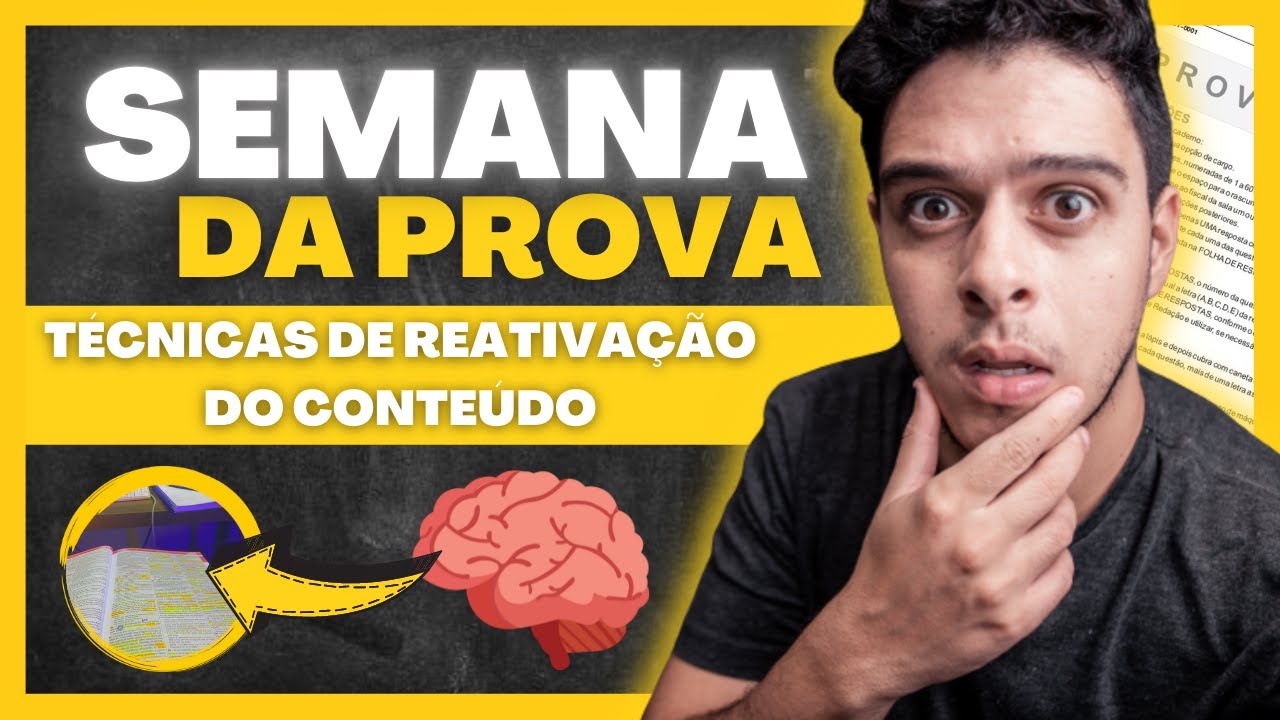 COMO REVISAR NA SEMANA DA PROVA DO SEU CONCURSO PÚBLICO PARA SER APROVADO