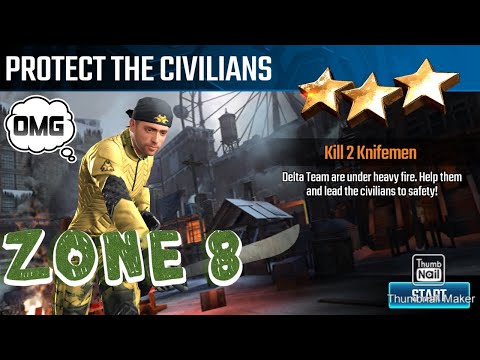 Protect The Civilians, Sniper Strike special ops mission #10- Nuclear Winter (rifle/zone 8)
