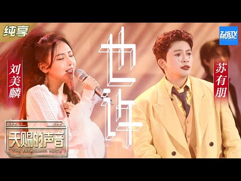 【纯享版】苏有朋/刘美麟上演音乐剧版《也许+泡沫》小丑妆+华丽圆舞曲震撼全场《天赐的声音》纯享版No Noice /浙江卫视官方HD/