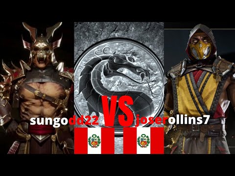 sungodd22 Vs joserollins7 - Semifinales - Liga Peruana - Torneo de Mortal Kombat 11 - Sudamerica
