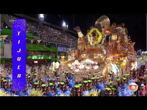 [Full HD] Unidos da Tijuca 2025 - desfile completo (com esquenta) - TV Globo Rio