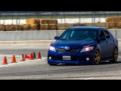 9/23/17 60.949s Cal Club "Farewell El Toro" Autocross Practice #10 Toyota Camry STF