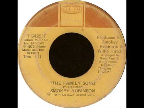 SMOKEY ROBINSON   FAMILY SONG