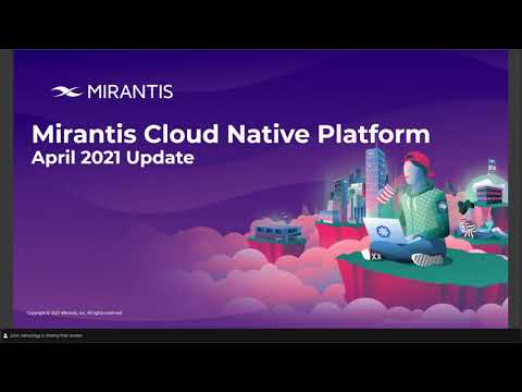 Mirantis Cloud Native Platform Update