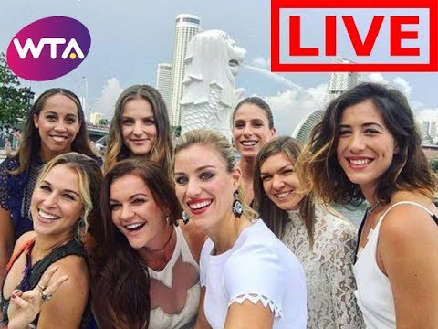 Simona Halep vs Caroline Wozniacki Live Stream HD - WTA Finals (Singapore) 2017 Round 2