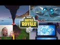 UNVAULTING AND VOLCANO EVENT FORTNITE REACTION!!!!!!