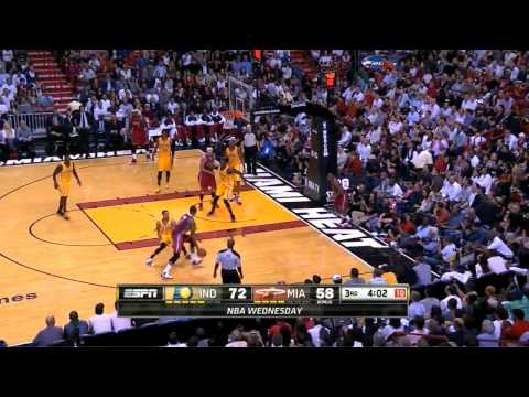 LeBron James & Dwyane Wade - 56 pts vs Pacers Full Highlights (2013.12.18)