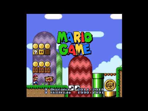SMW Rom Hack Overworld - "Mario Game"