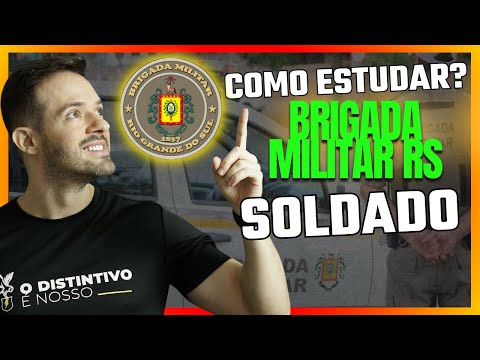 BRIGADA MILITAR RS Competition: How to study BEFORE the notice is released? MORE THAN 1000 AUTHOR...