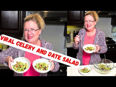 Viral Celery and Date Salad