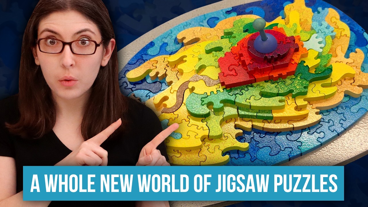 I went to a jigsaw puzzle convention that's *not* about speed puzzling