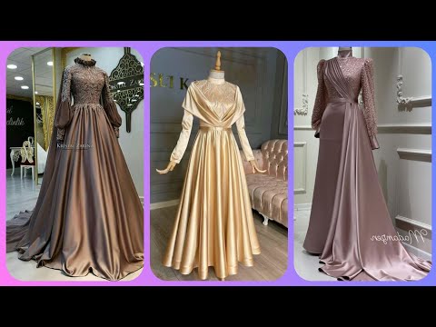 Stylish Silk Maxi Designs|| Long Frock || Evening Gown