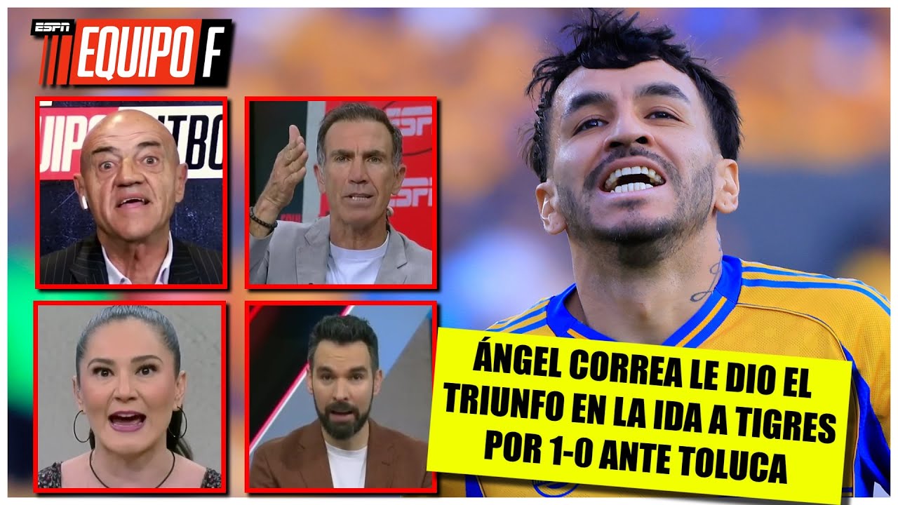 ANGEL CORREA desata discusión entre PACO GABRIEL y CHELIS ¿falló gol clave de la final? | Equipo F