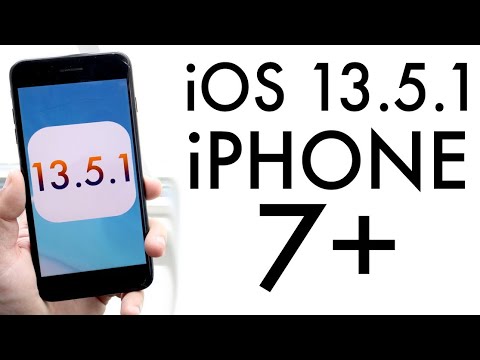 iOS 13.5.1 OFFICIAL On iPhone 7+! (Review)