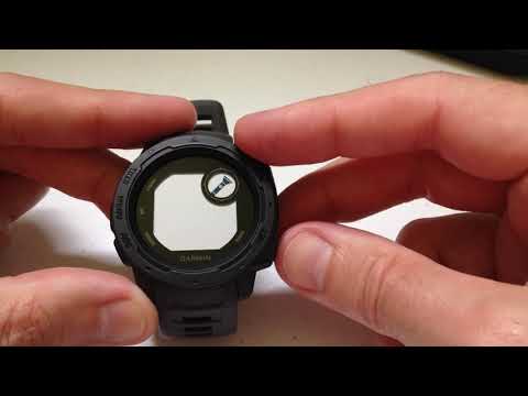 Garmin Instinct - Viewing and Editing Controls Menu