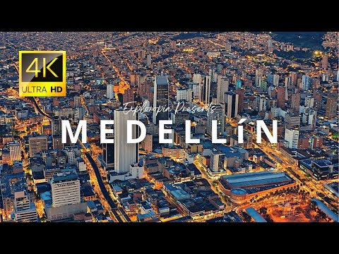 Medellin, Colombia 🇨🇴 in 4K ULTRA HD 60FPS Video by Drone