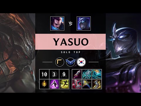 Yasuo Top vs Shen - KR Diamond Patch 25.S1.3