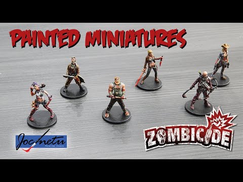 Zombicide Season 3 - Rue Morgue painted miniatures