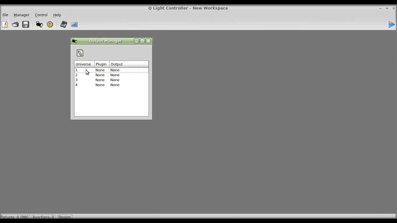 QLC Tutorial 1: Adding a Universe
