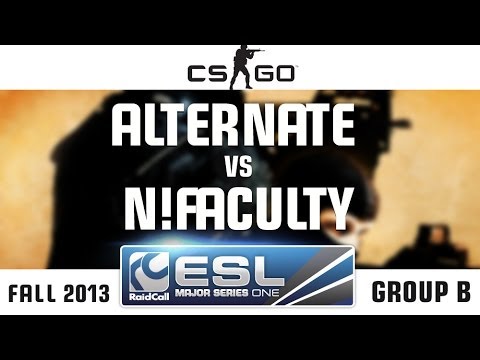 n!faculty vs. Team ALTERNATE - Group D - RaidCall EMS One Fall 2013 - CS:GO
