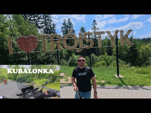 Przełęcz Kubalonka -Trójstyk PL-CZ-SK .Yamaha xmax 300 MotoVlog