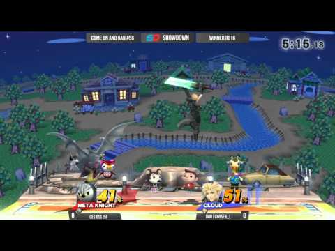 Come on and Ban #56 - Winner Ro16: Ce|DSS (Meta Knight/Corrin) vs BoN|Chosen_L (Cloud)