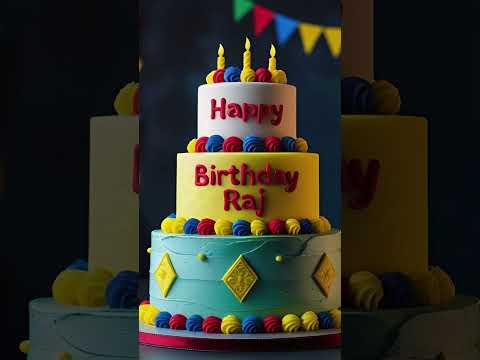 Happy Birthday Song For  RAJ | Raj Happy Birthday #happybirthdaysong #shortsfeed #shorts #raj
