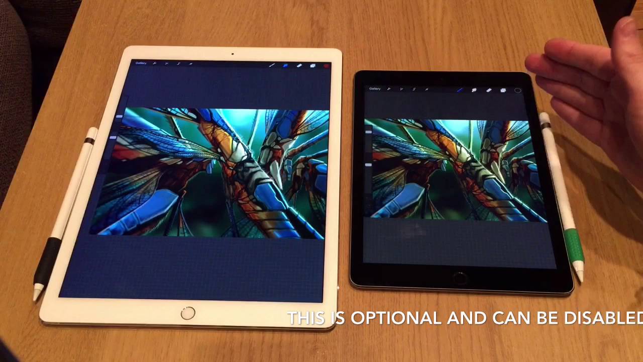 iPad Pro 9.7 vs 12.9 - which is best for an artist?