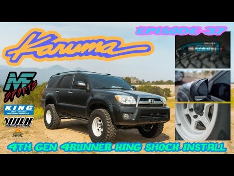 03-09 4th Gen Toyota 4runner King Shocks Install