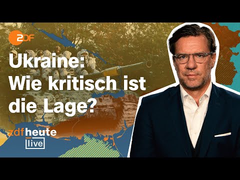 Angriffe und Ausstattung: Ist Putin im Vorteil? | Militärexperte Nico Lange bei ZDFheute live