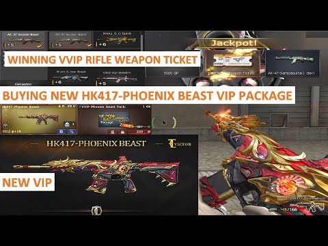BUYING NEW HK417-PHOENIX BEAST VIP PACKAGE & WINNING VVIP RIFLE WEAPON TICKET