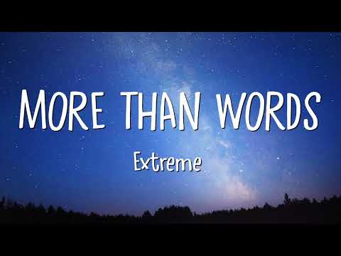 Extreme - More Than Words (Lyrics)