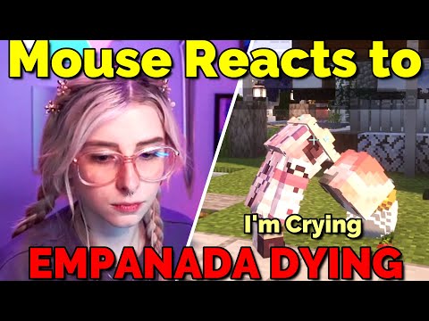 SHOCKING: IronMouse's REACTION to Empanada's Tragic Death in QSMP Minecraft