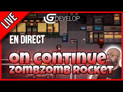 🚀 🐧 On refait Chuchu Rocket sur @GDevelopApp ! #02