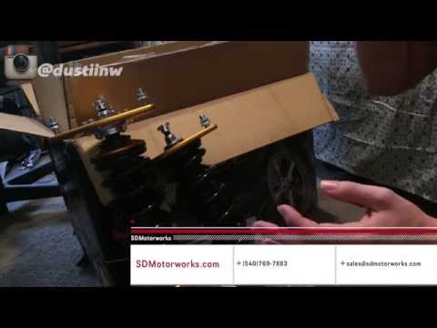 2015 Subaru WRX ISC Suspension Coilover Unboxing