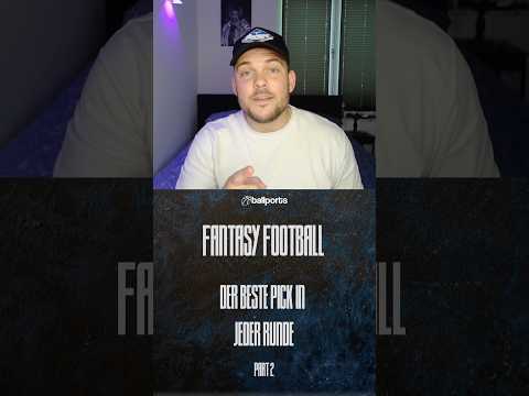 Die 5 BESTEN Value-Picks für deinen Fantasy Football Draft 2026! 🏈💥