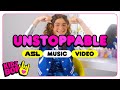 KIDZ BOP Kids - Unstoppable (Official ASL Music Video)