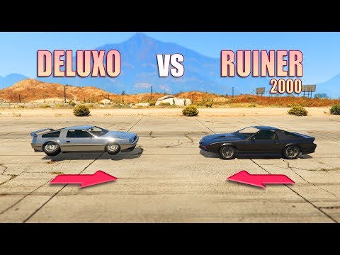 GTA V - Deluxo vs Ruiner 2000