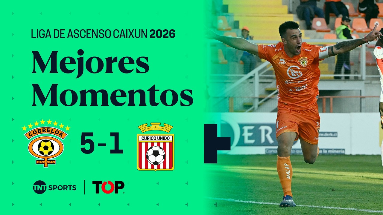 Cobreloa vs Curicó Unido Highlights