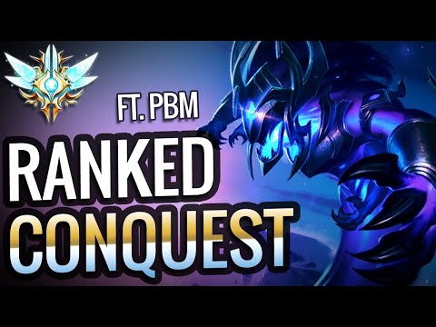 KUKU MID IN THE BIG BOY GAMES!! GM Ranked Conquest- Smite