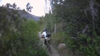 preview picture of video '2011 August 13 Mountain Biking BST Downhill to Bridal Veil Falls 2'