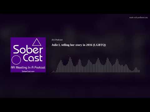 Julie L telling her story in 2016 (LGBTQ)