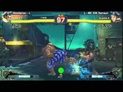 SSF4: MC XSK Samurai vs Hoodaman - Grand Finals - MC Grand Opening