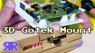 3D Printed Amiga 500 Gotek Drive Mount {Quick Bytes™}