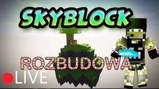 Miniaturka - Minecraft xSkyBlock.PL 1.8-1.12 #6 Powiększamy farmę, punkty wyspy i robimy giveaway Road to 2000s
