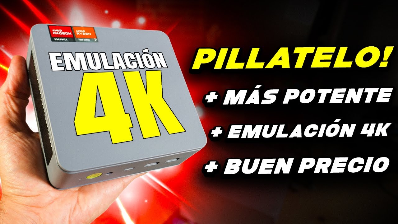 ESTE es el MEJOR MINIPC para EMULARLO TODO de 2025 : GMKtec K6