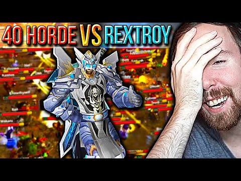 Asmongold Reacts to Rextroy Becoming a WoW RAID BOSS & Invading Orgrimmar