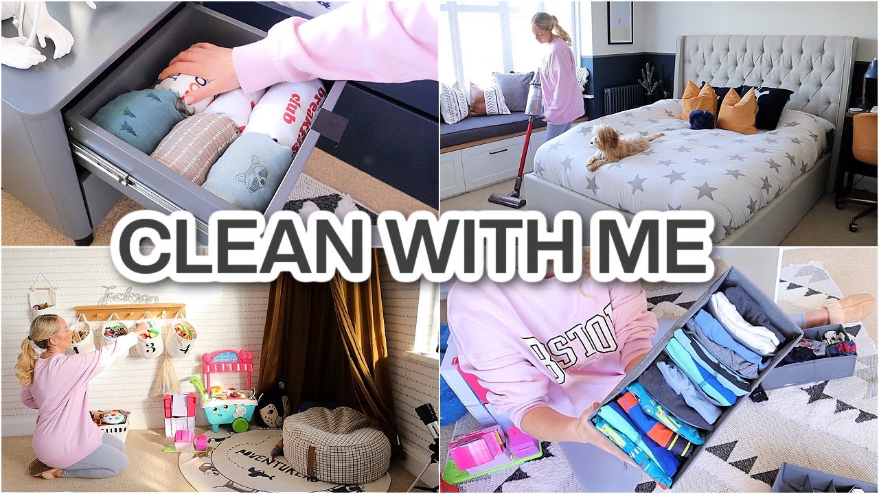 SPEED CLEAN WITH ME! POWER HOUR ROUTINE *House Cleaning + Motivation*